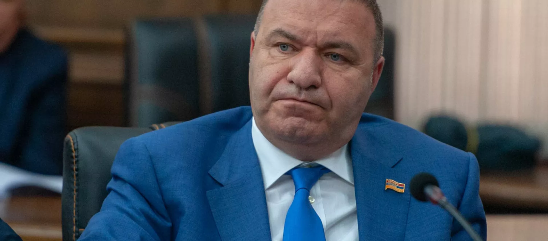Депутат от фракции Царукян, вице-спикер НС Микаел Мелкумян в парламенте (29 мая 2018). Еревaн - Sputnik Армения, 1920, 20.04.2021