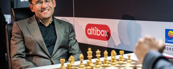 Партия Левон Аронян Вишванатан Ананд в турнире Altibox Norway Chess 2018 (29 мая 2018). Ставангер, Норвегия - Sputnik Армения