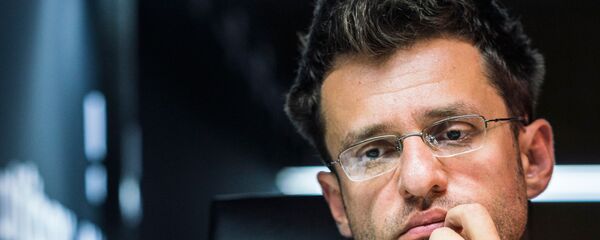 Левон Аронян во время партии с Магнусом Карлсеном на турнире Altibox Norway Chess 2018 (30 мая 2018). Ставангер, Норвегия - Sputnik Արմենիա