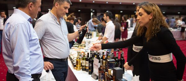 Национальная выставка комплексного оснащения отельного, ресторанного бизнеса и торговли (31 мая 2018). Еревaн - Sputnik Армения