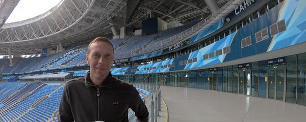 Роман Березовский на стадионе Зенит Арена, Санкт-Петербург - Sputnik Արմենիա