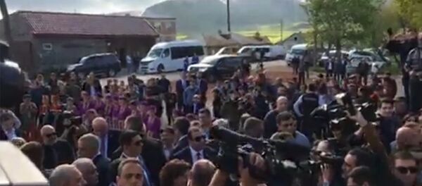 Премьер-министр Никол Пашинян выступил на встрече с армянами Самцхе-Джавахетии - Sputnik Армения