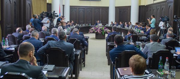 Заседание правительства Армении (1 июня 2018). Еревaн - Sputnik Армения