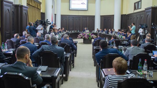 Заседание правительства Армении (1 июня 2018). Еревaн - Sputnik Армения