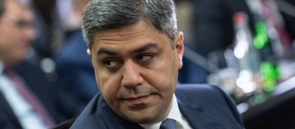 Директор СНБ Армении Артур Ванецян на заседании правительства (1 июня 2018). Еревaн Директор СНБ Армении Артур Ванецян на заседании правительства (1 июня 2018). Еревaн - Sputnik Արմենիա