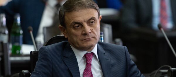 Начальник Полиции Армении Валерий Осипян на заседании правительства (1 июня 2018). Еревaн - Sputnik Армения