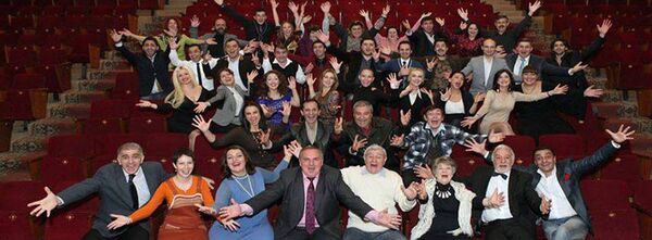 Ереванский русский драматический театр им. Станиславского вернулся с гастролей в Москве Ереванский русский драматический театр им. Станиславского вернулся с гастролей в Москве - Sputnik Արմենիա