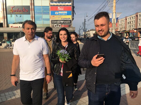 Рахим Рашидов и команда “Наивных путешественников” в Калининграде - Sputnik Армения