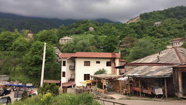 Село Гош, расположенное неподалеку от монастыря Гошаванк - Sputnik Արմենիա