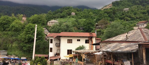 Село Гош, расположенное неподалеку от монастыря Гошаванк - Sputnik Արմենիա