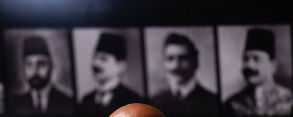 Лауреат премии Аврора доктор Том Катена (Судан) в музее-институте Геноцида армян (4 июня 2018). Еревaн - Sputnik Արմենիա