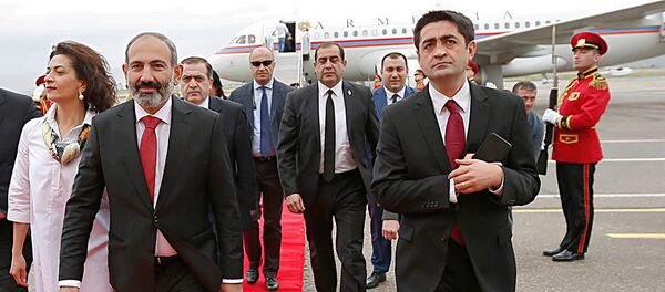 Официальный визит премьер-министра Никола Пашиняна в Грузию (30 мая 2018). Тбилиси - Sputnik Армения