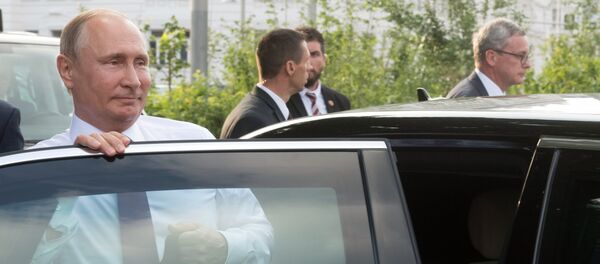 Рабочий визит президента РФ В. Путина в Австрию - Sputnik Армения