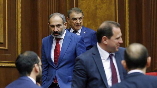 Внеочередное заседание Национального Собрания Армении (7 июня 2018). Еревaн - Sputnik Армения