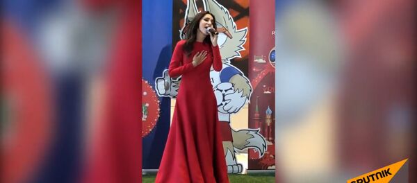 Певица Зара в штаб-квартире ООН в Нью-Йорке исполнила песню Дле Яман - Sputnik Армения