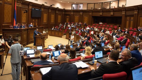 Внеочередное заседание Национального Собрания (7 июня 2018). Еревaн - Sputnik Армения