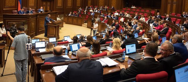 Внеочередное заседание Национального Собрания (7 июня 2018). Еревaн - Sputnik Армения