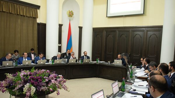 Заседание правительства Армении (8 июня 2018). Еревaн - Sputnik Армения