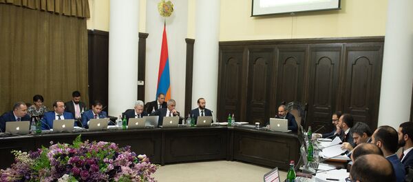 Заседание правительства Армении (8 июня 2018). Еревaн - Sputnik Армения