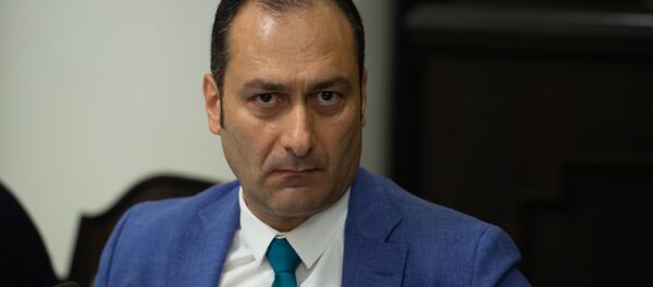 Министр юстиции Армении Артак Зейналян на заседании правительства (8 июня 2018). Еревaн - Sputnik Արմենիա