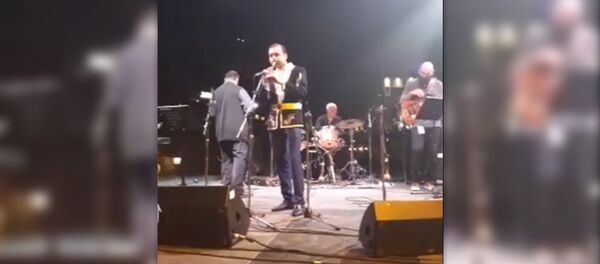 Иван Мкртчян на КавказДжазФесте в Грузии исполнил на дудуке Келе Келе Комитаса Иван Мкртчян на КавказДжазФесте в Грузии исполнил на дудуке Келе Келе Комитаса - Sputnik Армения