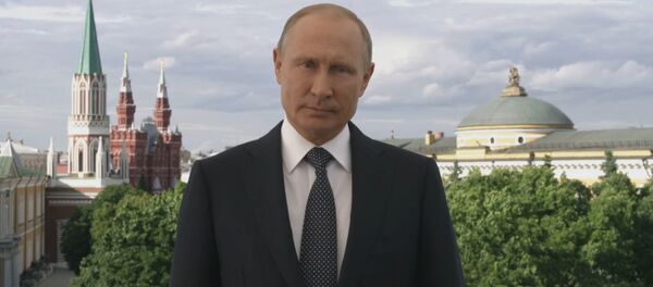 Обращение Путина к участникам и гостям ЧМ-2018 Обращение Путина к участникам и гостям ЧМ-2018 - Sputnik Армения