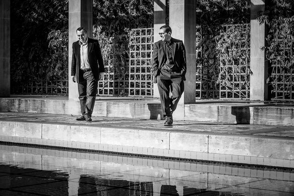 Музыканты Вардан Ованнисян (дудук) и Эмре Гюльтекин (саз) - Sputnik Армения