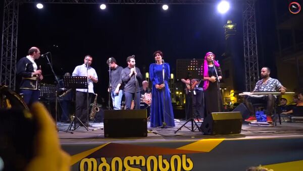 Песня Сари Ахчик на фестивале Kavkaz Jazz Fest - Sputnik Արմենիա