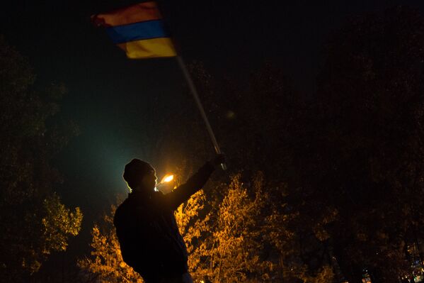 Митинг оппозиционного фронта «Новая Армения» проходит в Ереване - Sputnik Армения