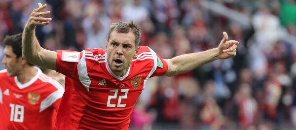 Футбольный матч ЧМ-2018 между сборными России - Саудовской Аравии (14 июня 2018). Москвa Футбольный матч ЧМ-2018 между сборными России - Саудовской Аравии (14 июня 2018). Москвa - Sputnik Արմենիա