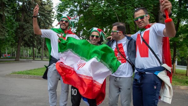 Болельщики сборной Ирана в Москве - Sputnik Армения