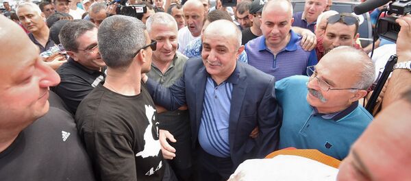 Самвел Бабаян вышел на свободу Самвел Бабаян вышел на свободу - Sputnik Армения