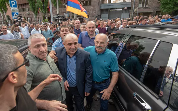 Самвел Бабаян вышел на свободу Самвел Бабаян вышел на свободу - Sputnik Армения