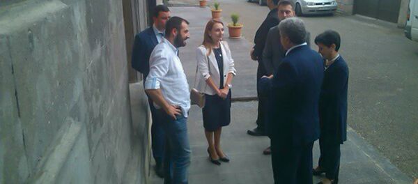 Министр культуры Армении Лилит Макунц посетила Гюмри (16 июня 2018). Министр культуры Армении Лилит Макунц посетила Гюмри (16 июня 2018). - Sputnik Արմենիա