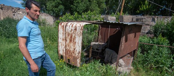 Фермер Гамлет Амбарцумян, село Гай, Армавирская область - Sputnik Армения