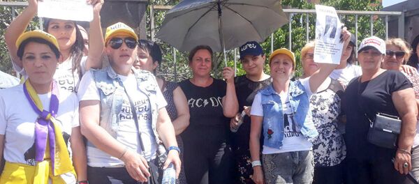 Акция протеста в поддержку задержанного депутата Манвела Григоряна (17 июня 2018). Ереван - Sputnik Արմենիա