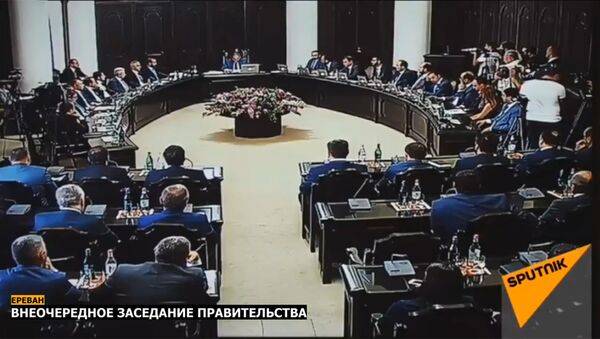 Внеочередное заседание Правительства - Sputnik Արմենիա