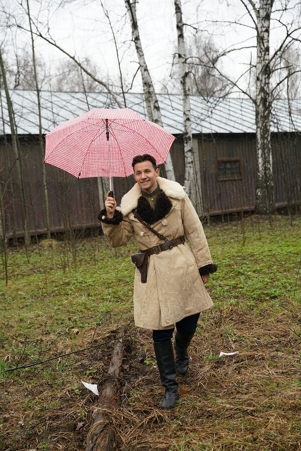 Актер Вячеслав Манучаров на съемках сериала телеканала НТВ Декабристка - Sputnik Армения