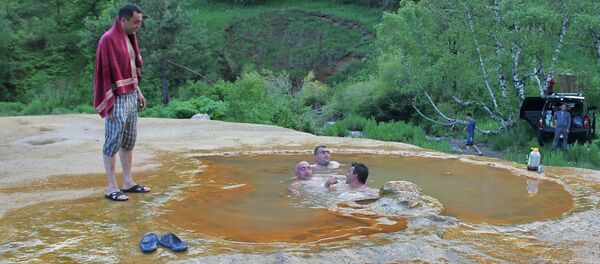 Каджаранцы у теплого источника - Sputnik Արմենիա