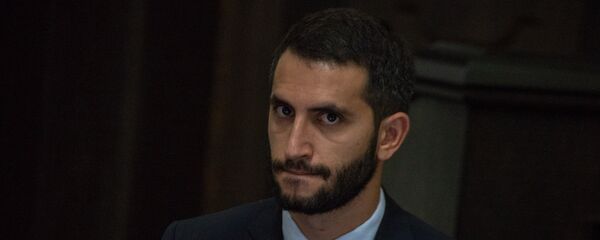 Заместитель министра иностранных дел Армении Рубен Рубинян на заседании правительства (21 июня 2018). Еревaн - Sputnik Армения