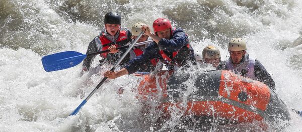 Кубок России по рафтингу Интерралли Белая 2018 - Sputnik Армения