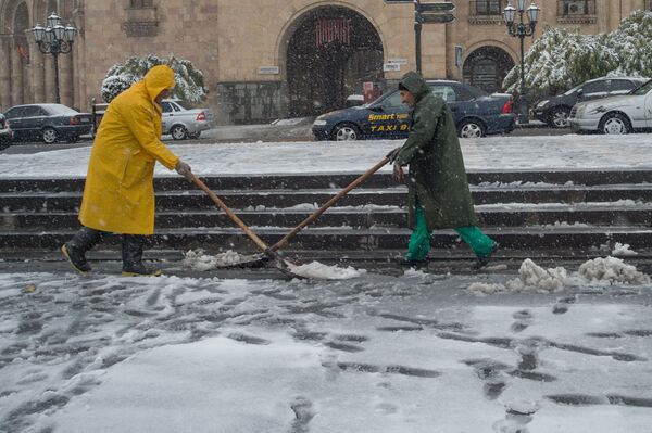 Зима в Ереване Зима в Ереване - Sputnik Армения