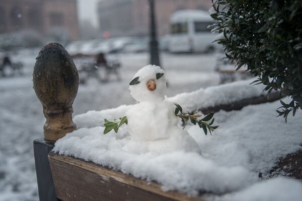 Зима в Ереване Зима в Ереване - Sputnik Արմենիա