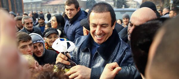 Гагик Царукян в Гюмри (29 декабря 2017). Гагик Царукян в Гюмри (29 декабря 2017). - Sputnik Армения