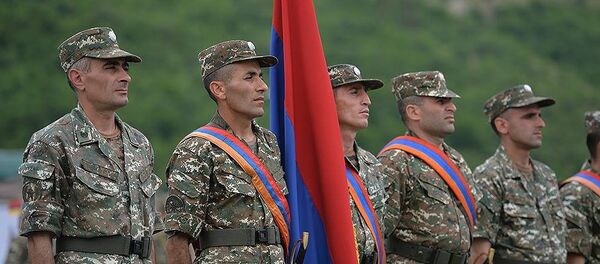 Военнослужащие армянской армии Военнослужащие армянской армии - Sputnik Армения