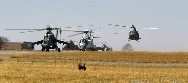 Вертолеты Zim AF Hind D, Cougar и Bell 412 - Sputnik Армения