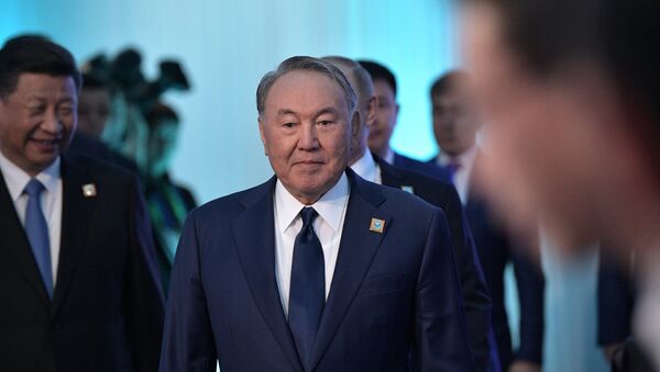 Президент Казахстана Нурсултан Назарбаев  - Sputnik Армения