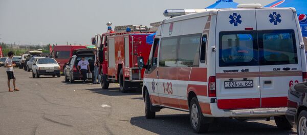 Автомобили пожарной службы и скорой медицинской помощи - Sputnik Армения