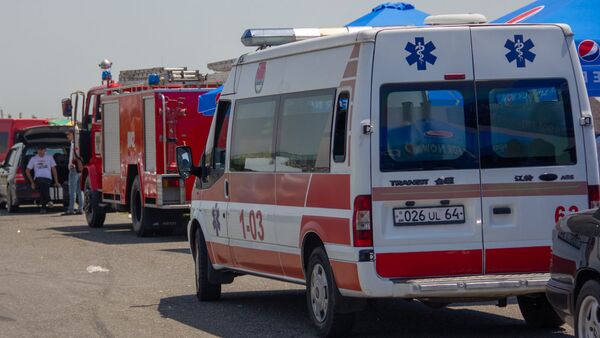 Автомобили пожарной службы и скорой медицинской помощи - Sputnik Армения
