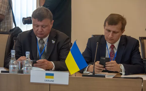 Украинская делегация на 38-ом заседании глав МИД ОЧЭС (27 июня 2018). Еревaн Украинская делегация на 38-ом заседании глав МИД ОЧЭС (27 июня 2018). Еревaн - Sputnik Армения